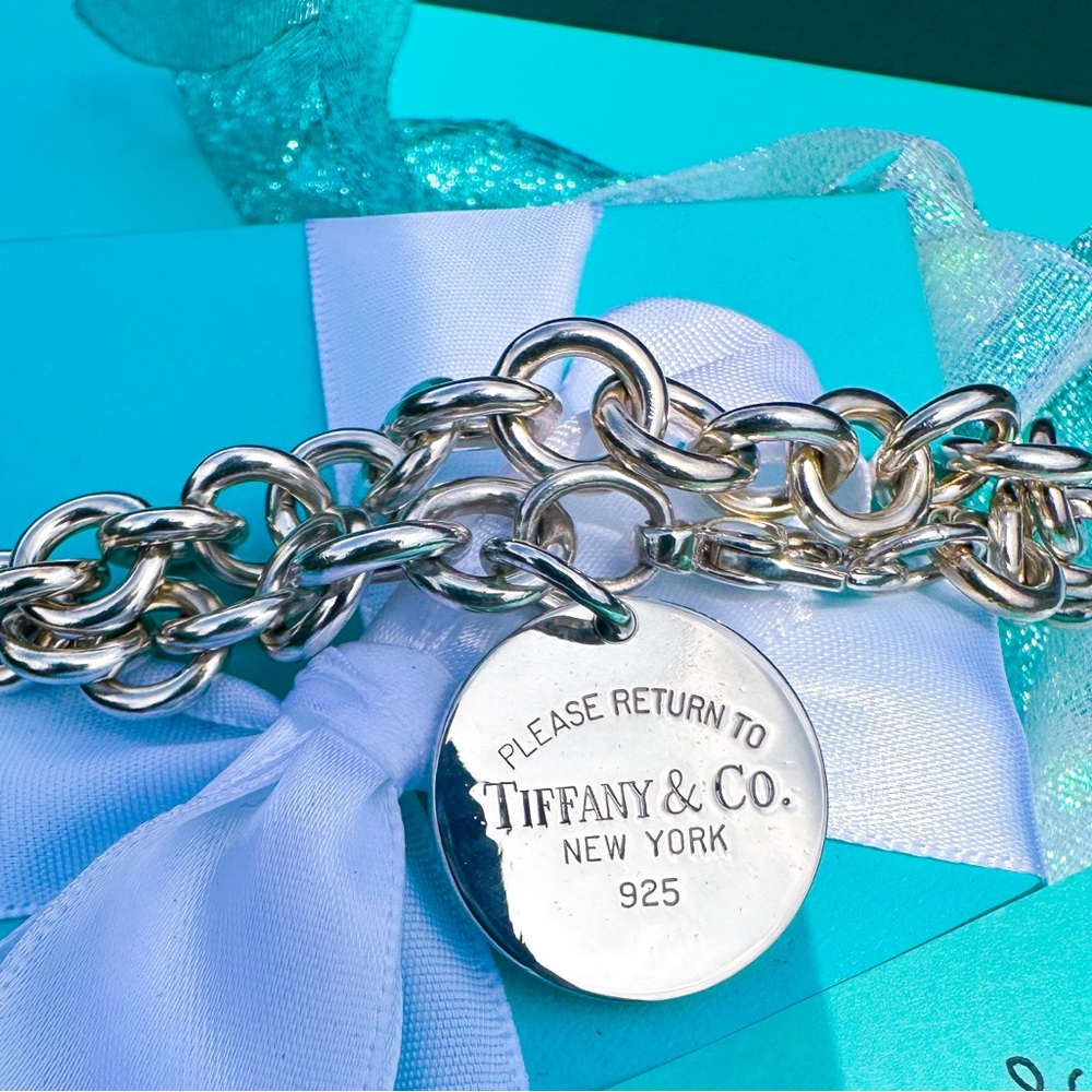 Tiffany & Co Return To Tiffany Round Tag Bracelet
